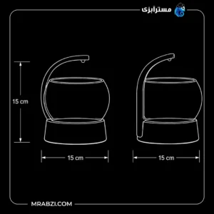 قیمت و خرید تنگ ماهی تترا مدل Betta Bowl