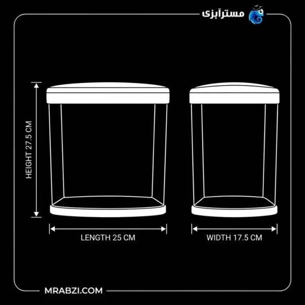 قیمت و خرید آکواریوم دلسا مدل Delsa K250 (بدون پایه)