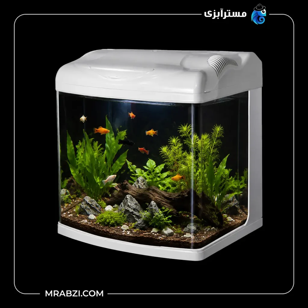 قیمت و خرید آکواریوم دلسا مدل L-470Bبدون پایه
