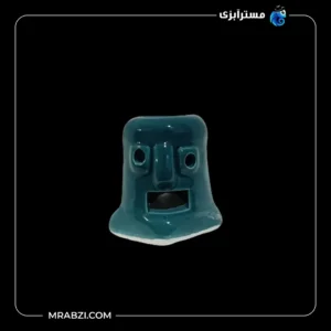 قیمت + خرید سفال رنگی صورتک کوچک مدل mr12