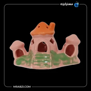 قیمت + خرید سفال رنگی قارچ 3 تایی بزرگ مدل mr19