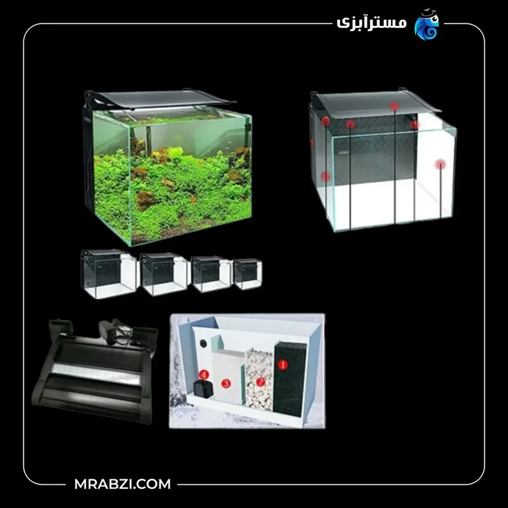قیمت + خرید آکواریوم سوبو مدل CR-400F