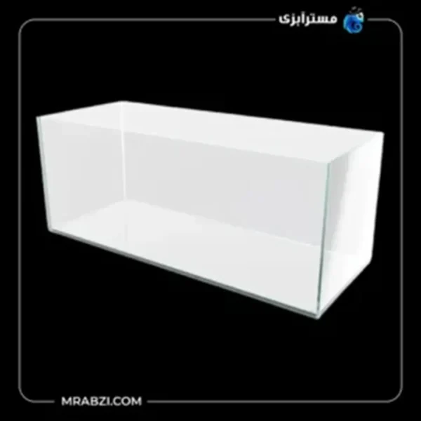 قیمت و خرید آکواریوم ریملس آکوا شیشه فلوت 10 میل (100*40*40)