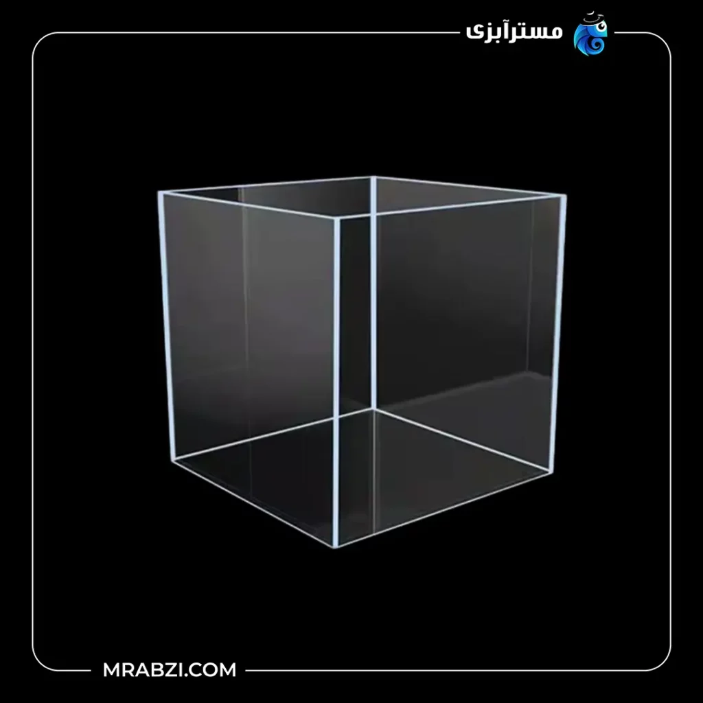 قیمت + خرید آکواریوم ریملس آکوا شیشه فلوت 6 میل (20 20 20)