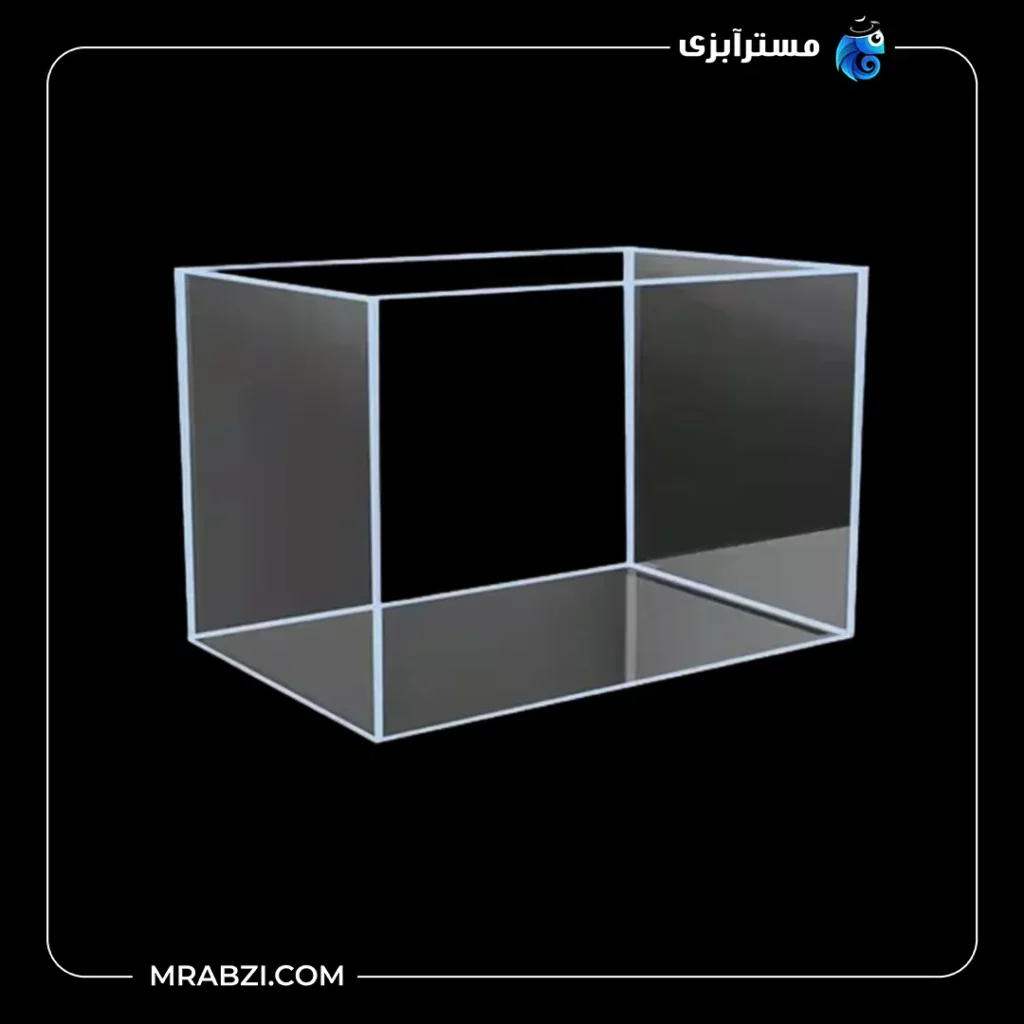 قیمت + خرید آکواریوم ریملس آکوا شیشه فلوت 6 میل (40*30*40)