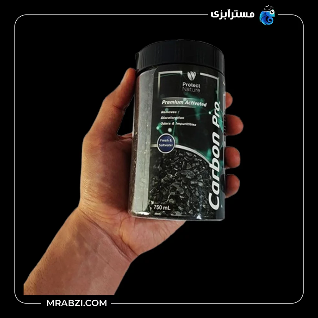 قیمت + خرید ذغال اکتیو آکواریوم وزن 750 گرم