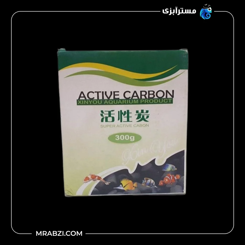 قیمت +خرید ذذغال اکتیو آکواریوم مدل XINYOU وزن (300 گرم)