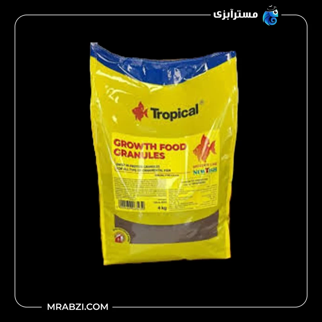قیمت و خرید غذای ماهی تروپیکال مدل Breeder Line Growth Food Granules 4kg