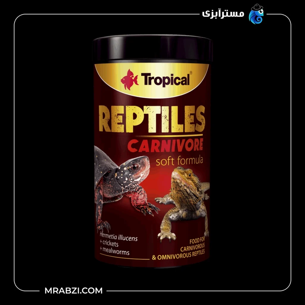 قیمت و خرید غذای تروپیکال مدل Reptiles Carnivore | لاک پشت و خزندگان
