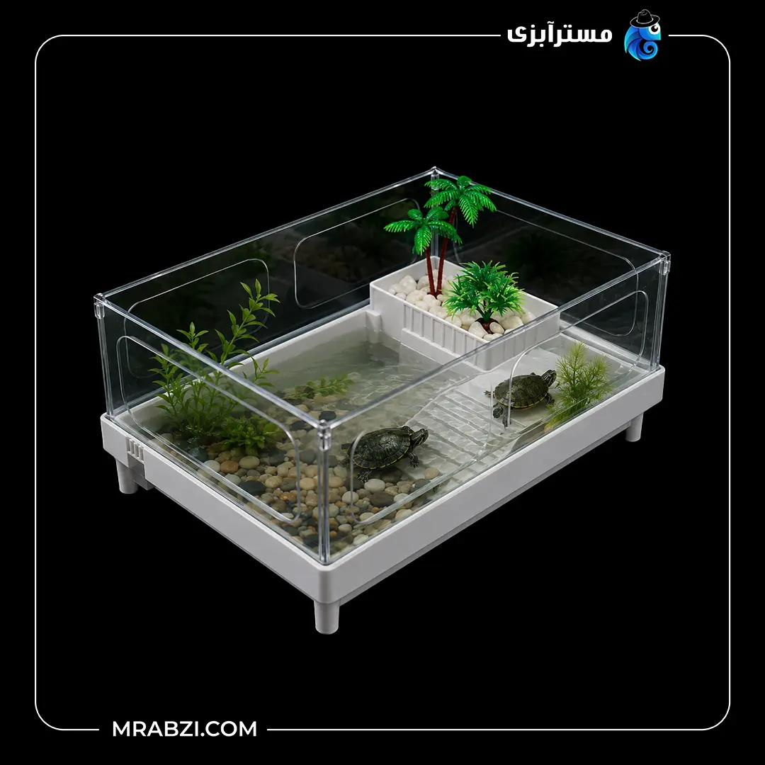 آکواریوم لاک پشت و دوزیستان مدل 480_AQ سوبو قیمت و خرید آکواریوم لاک پشت و دوزیستان مدل 480_AQ سوبو