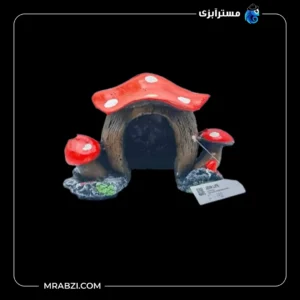 قیمت و خرید دکور و مخفیگاه ماهی خانه قارچی مدل F-42