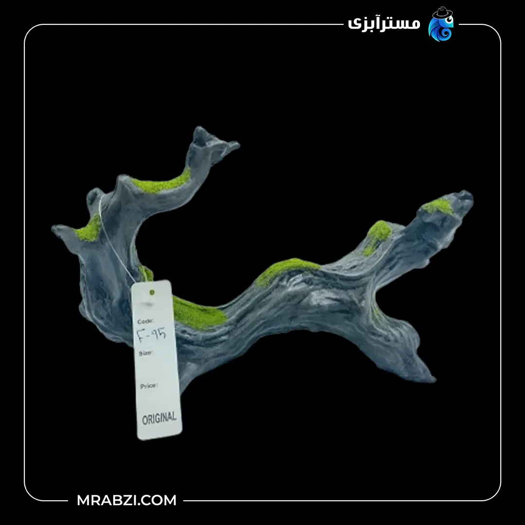 دکور آکواریوم طرح ریشه آبنوسی با خزه مدل F-95 قیمت و خرید دکور آکواریوم طرح ریشه آبنوسی با خزه مدل F-95