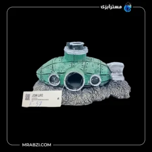 قیمت و خرید دکور آکواریوم طرح زیردریایی کلاسیک مدل F-57