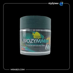 قیمت و خرید غذای پولکی اسپیرولینا و رنگدانه بایوزیم (15 گرم) کد M901