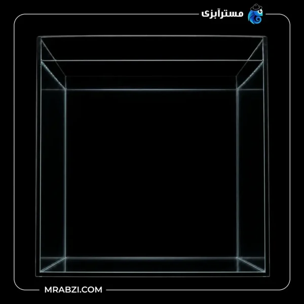 قیمت و خرید آکواریوم ریملس آکوا شیشه فلوت 5 میل (36*21*38)