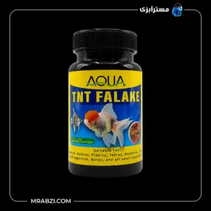 قیمت و خرید غذای پولکی حاوی اسپیرولینا آکوا TNT FLAKE (100میل)