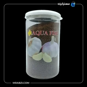 قیمت و خرید غذای ماهی آکوافیش حاوی عصاره سیر Garlic Food